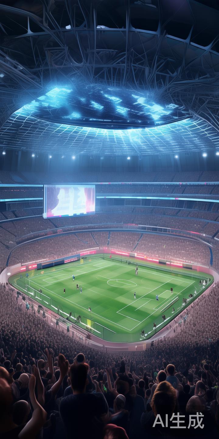 以某足球电竞赛事为例，将传统足球与电子竞技元素融合